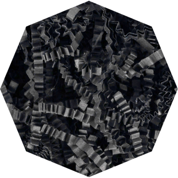 Бумажный наполнитель «Чёрная материя», цветная бумага, чёрный, 1 кг