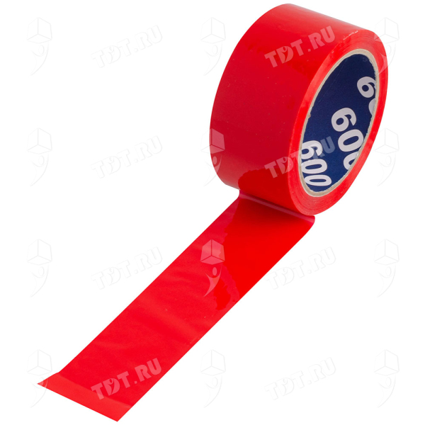 Клейкая лента красная Unibob®, 48мм*66м*45мкм