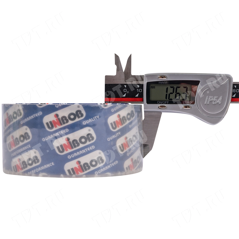 Клейкая лента кристально-прозрачная Unibob®, 48мм*66м*45мкм