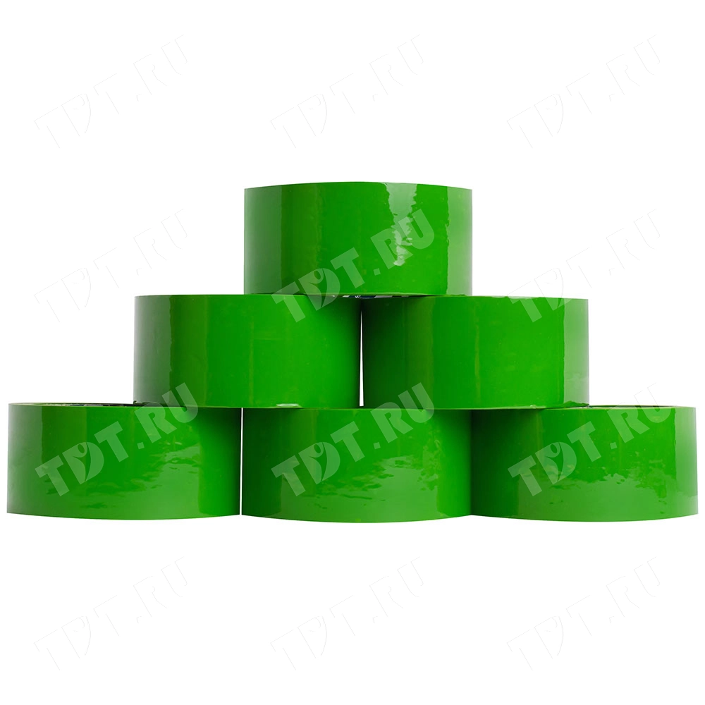 Клейкая лента зеленая Unibob®, 48мм*66м*45мкм