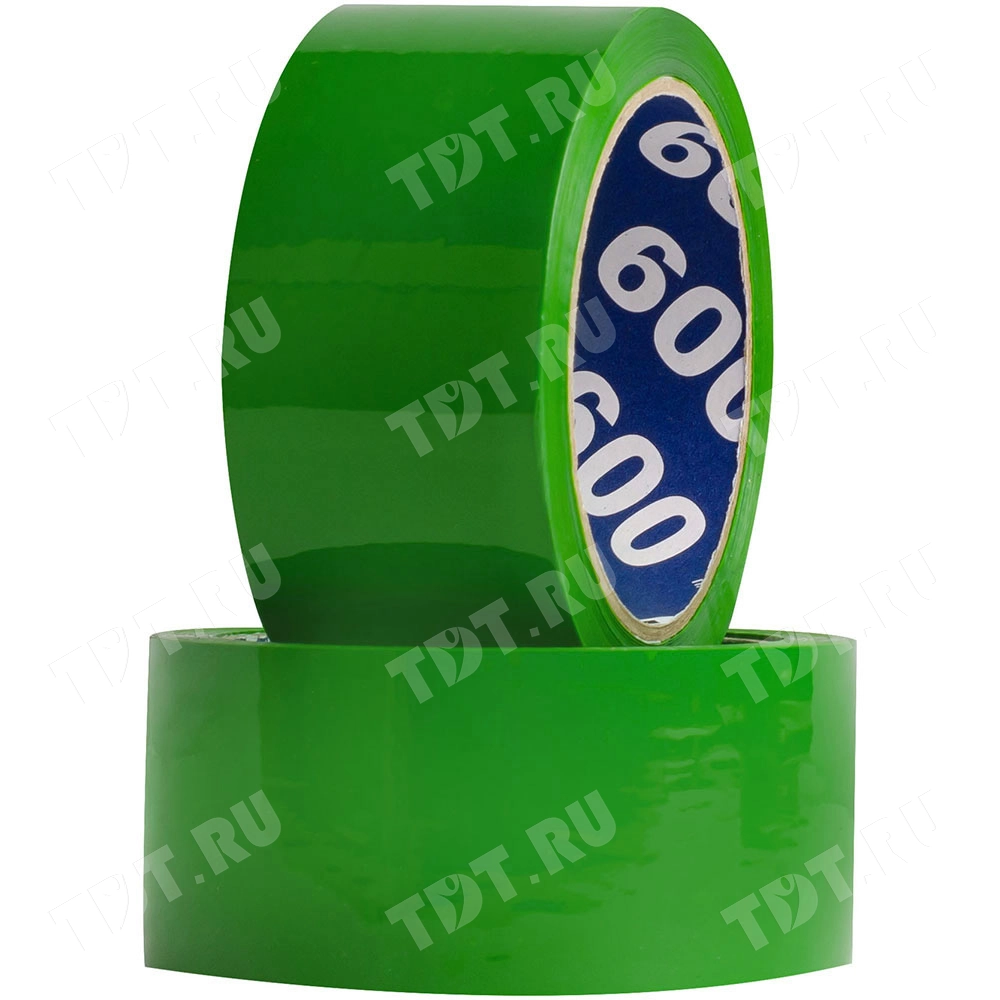 Клейкая лента зеленая Unibob®, 48мм*66м*45мкм