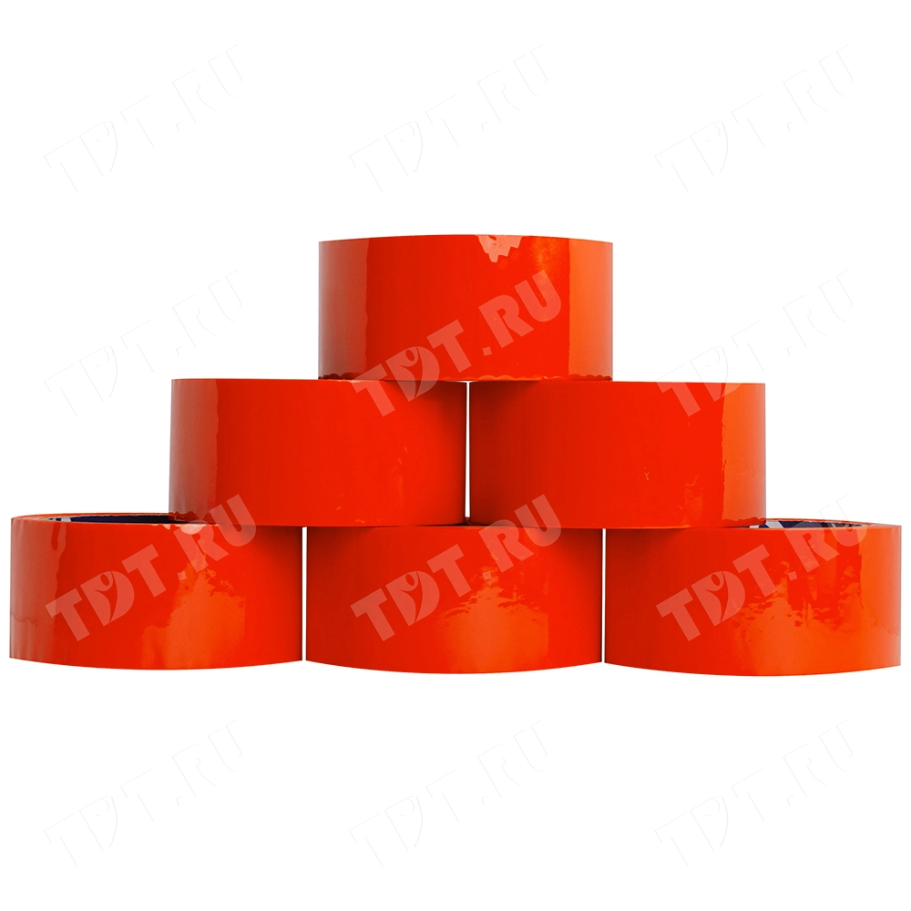 Клейкая лента оранжевая Unibob®, 48мм*66м*45мкм