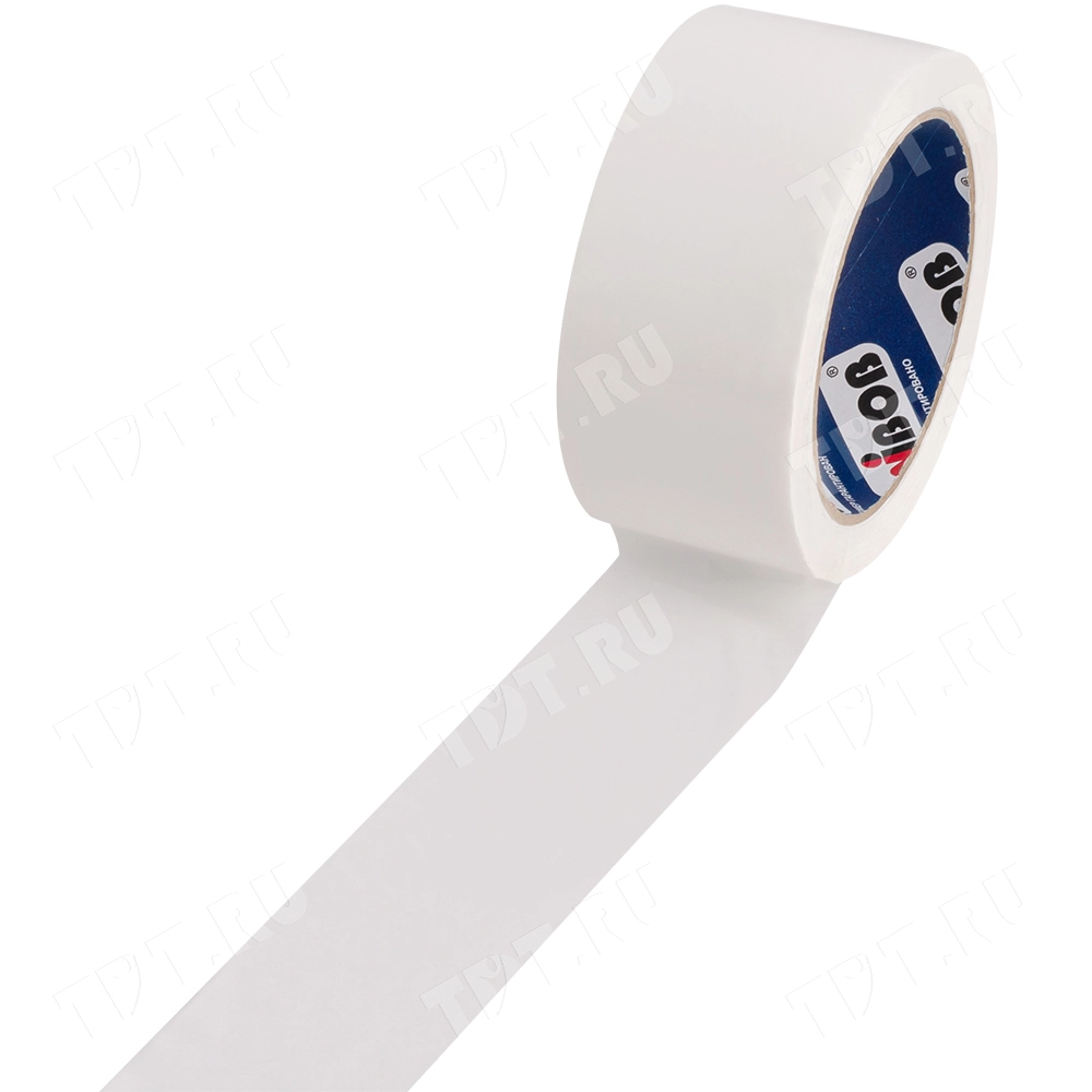 Клейкая лента белая Unibob®, 48мм*66м*45мкм
