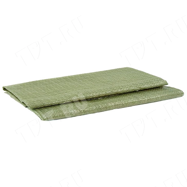 Мешок полипропиленовый для строительного мусора, зеленый, 55*95 см