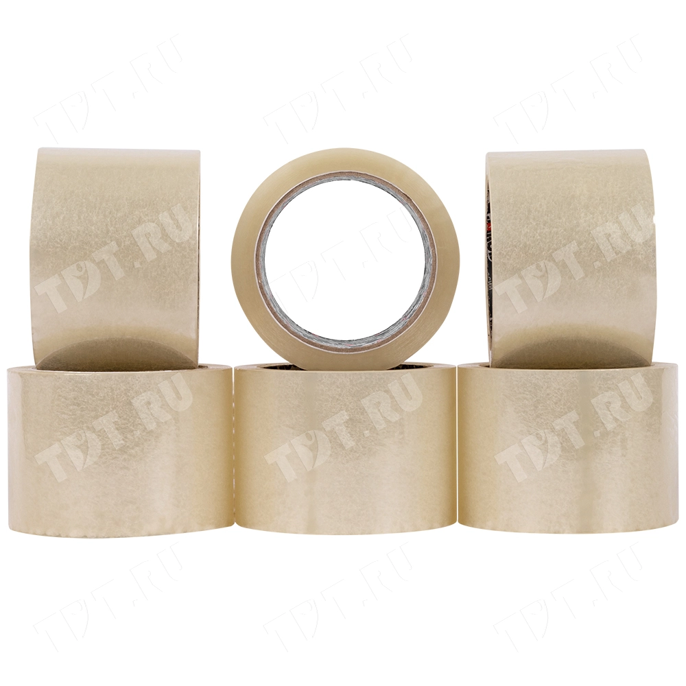 Клейкая лента прозрачная широкая Unibob®, 72мм*66м*45мкм