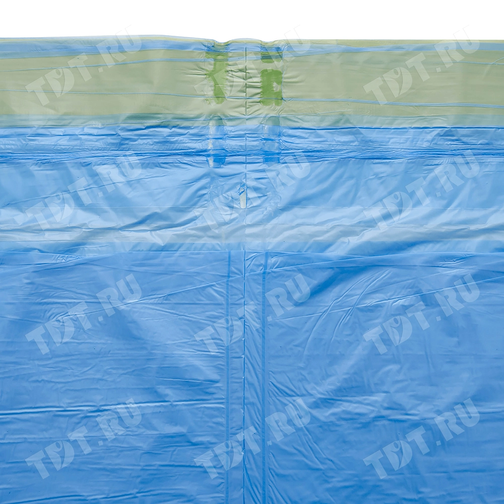 Мешки для мусора бытовые ПНД 60 литров с завязками, 60*70 см, 20 шт./рулон