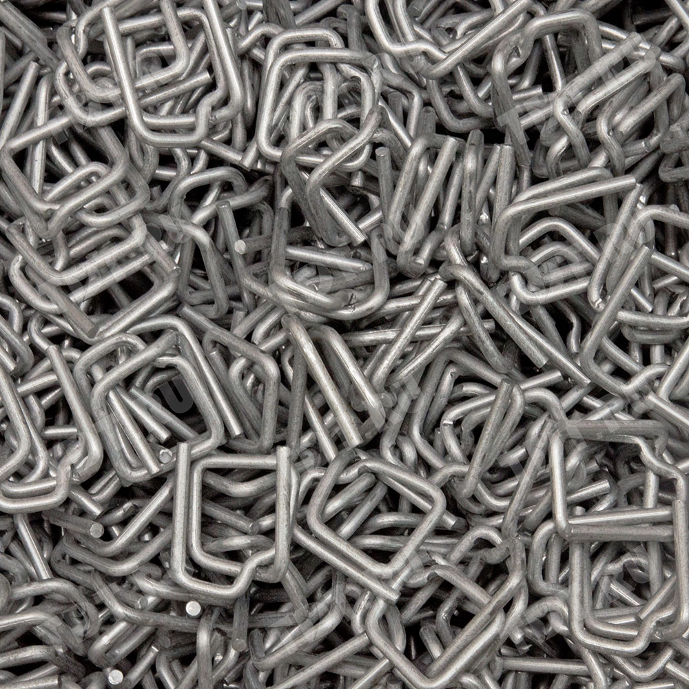 Пряжка проволочная для лент ПЭТ и ПП 16 мм, 1000 шт./уп.