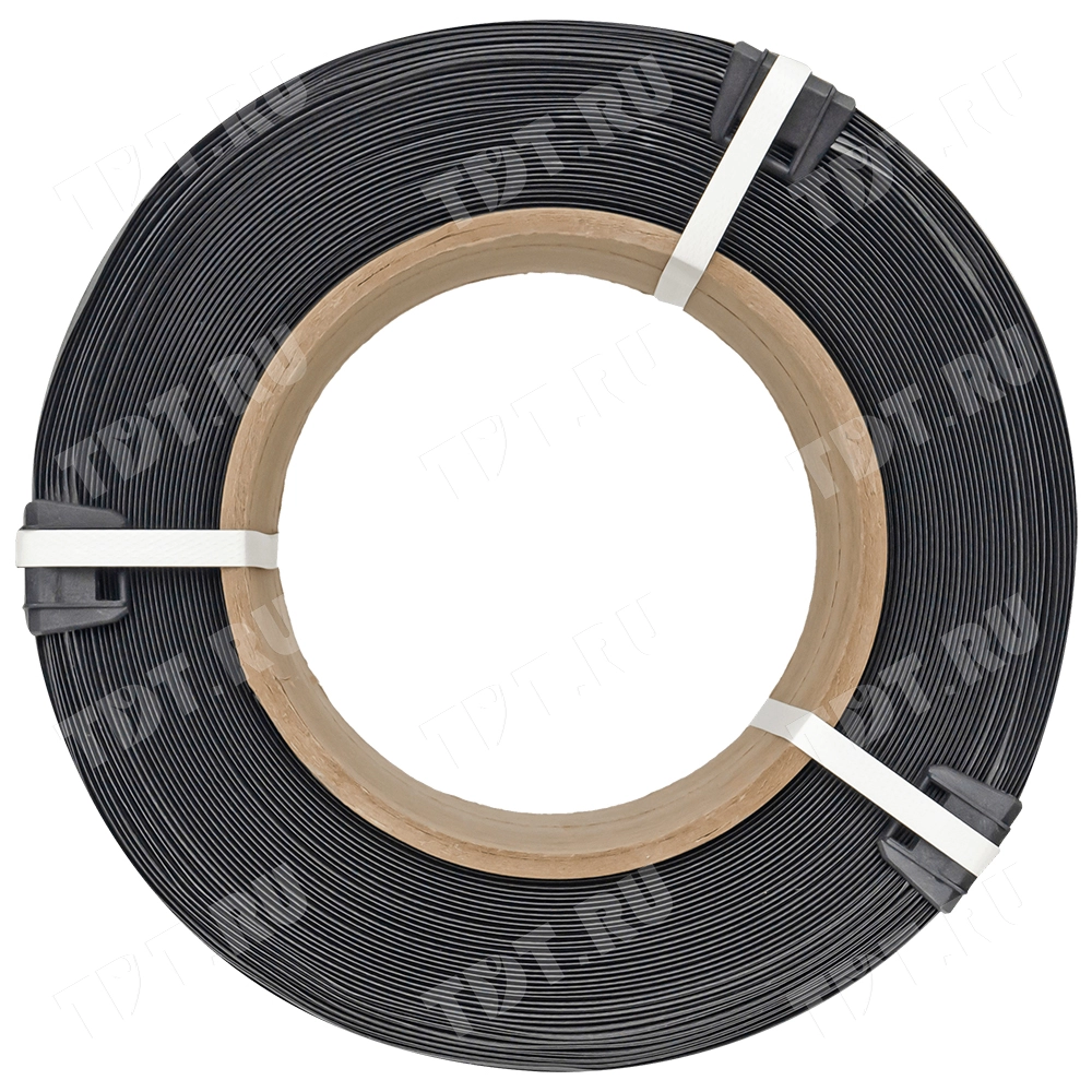 Стреппинг лента полипропиленовая (ПП), 19мм*1.0мм*1000м, серая