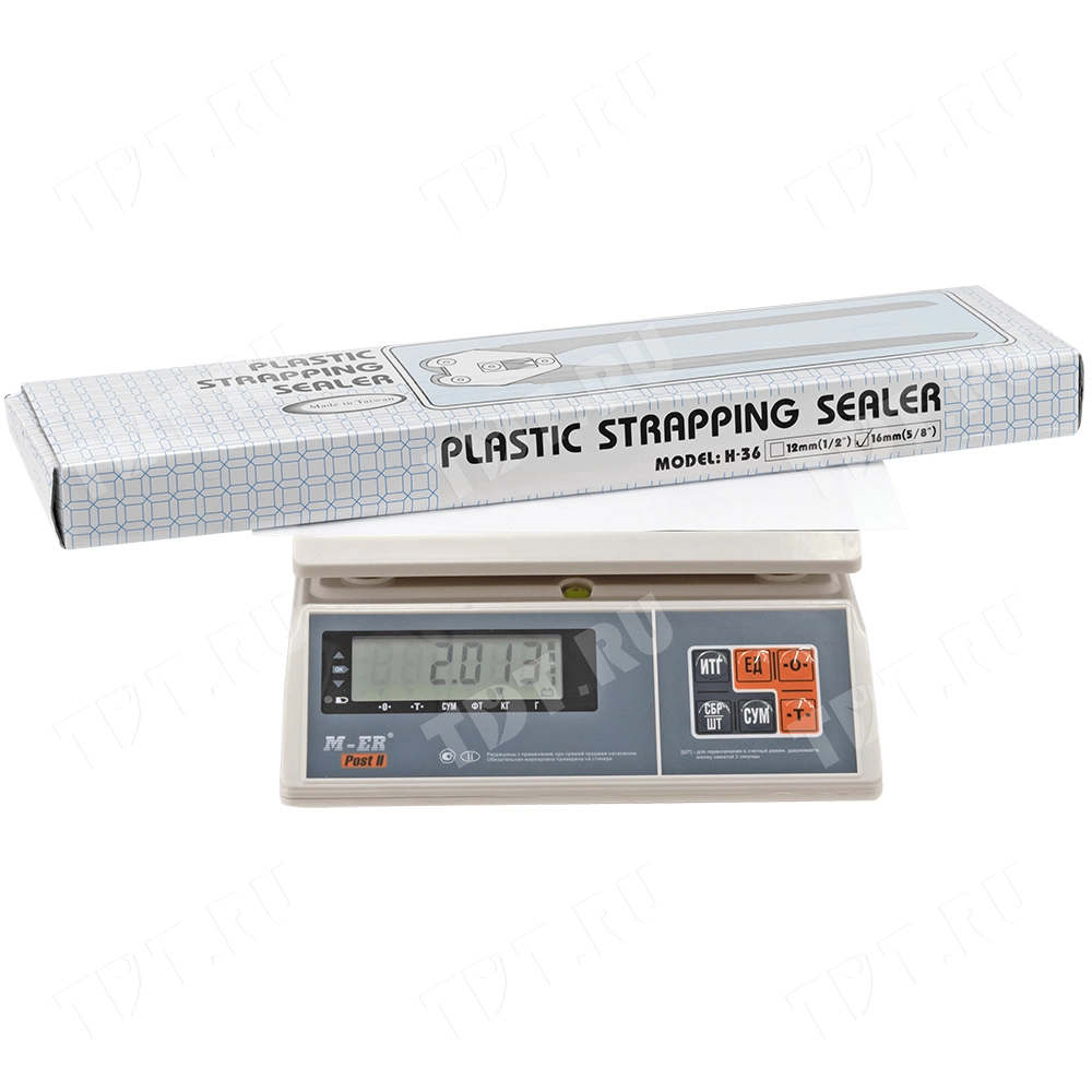 Упаковочные клещи для скрепления ленты ПП, скобы 16 мм