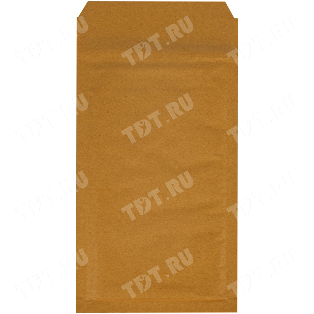 Бурый крафт пакет с прослойкой, 14*22 см, B-12-G (В/00)