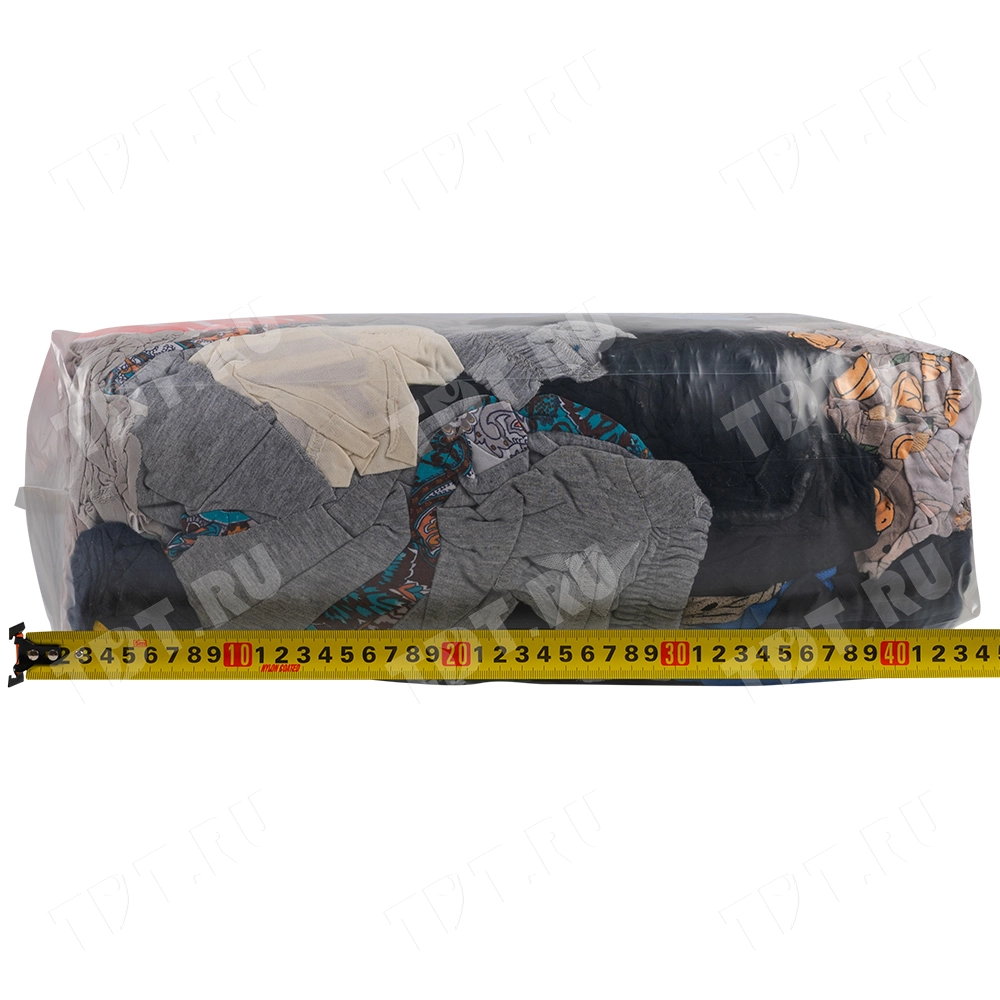 Трикотажная ветошь, цветная, 10 кг