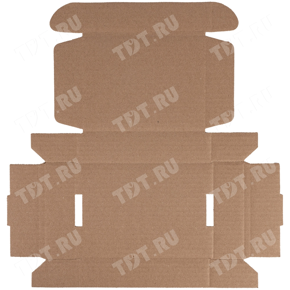 Короб №64-Ц, беленый, 170*130*40 мм, Т-23 В