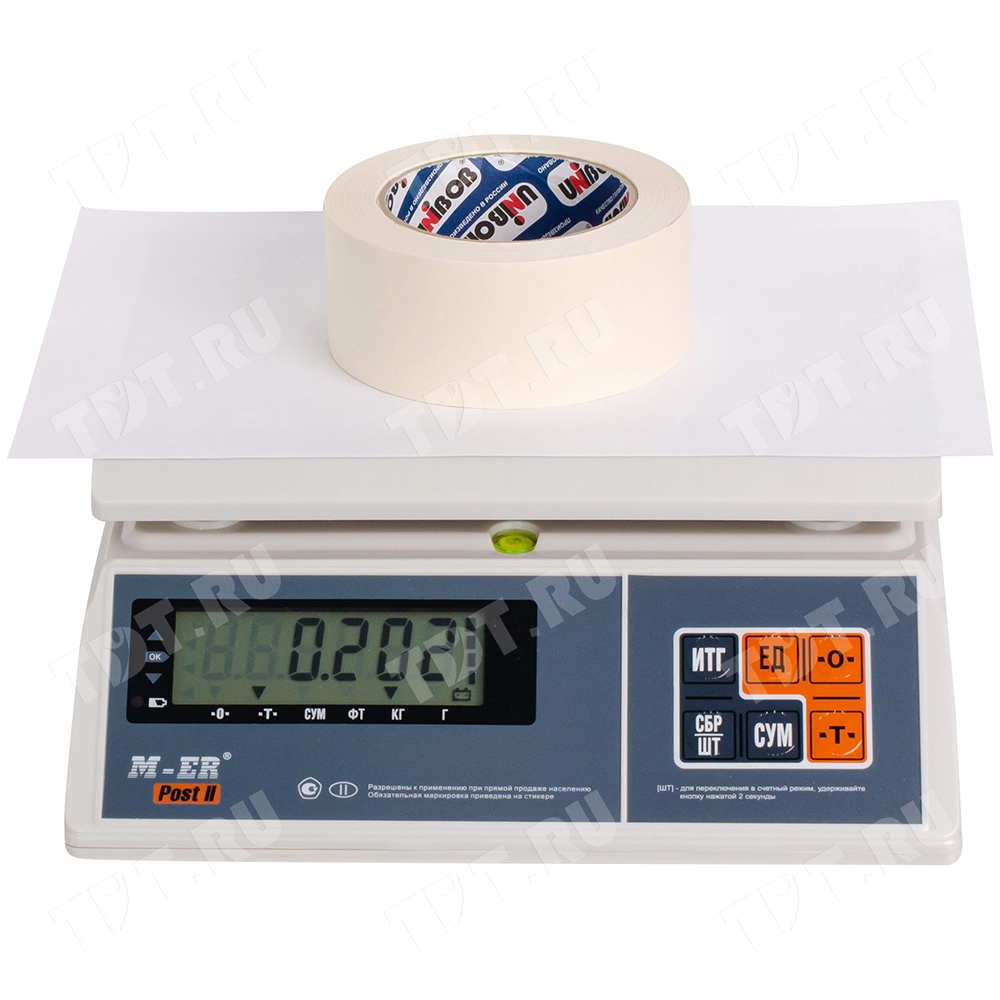 Клейкая лента малярная Unibob®, 48мм*50м