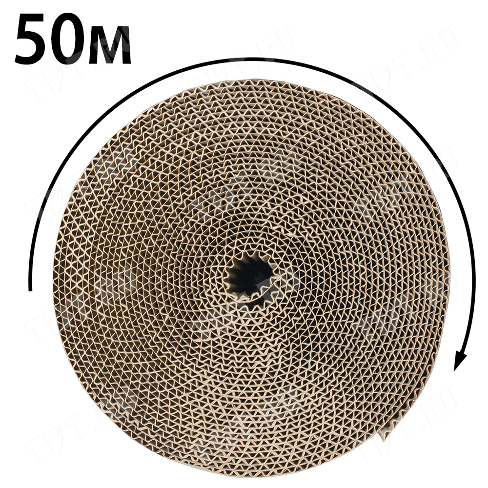 Гофрокартон рулонный Д-21, 50*1.05 м