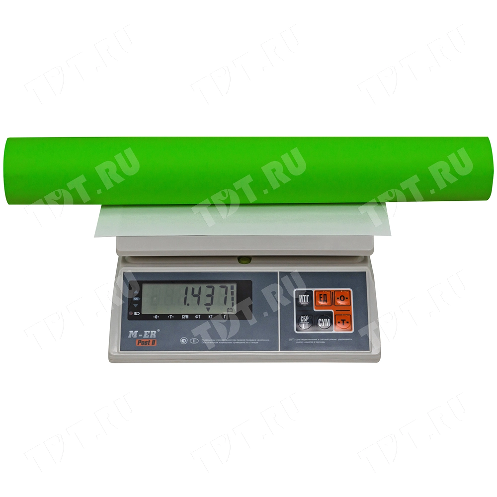 Салатовый пергамент, 50*0.5 м