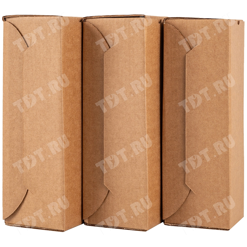 Картонная коробка для бутылки №95, 100*100*310 мм, Т-24 В