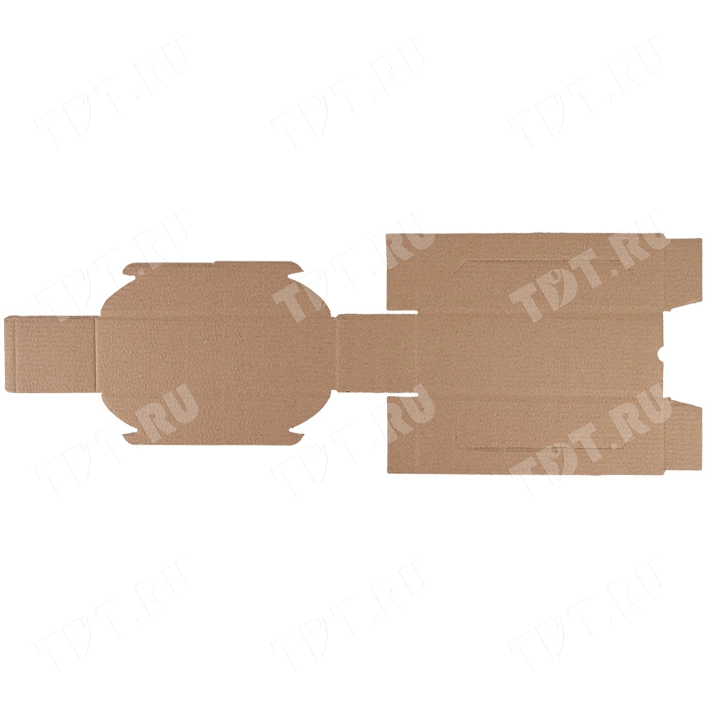 Картонная коробка для бутылки №95, 100*100*310 мм, Т-24 В