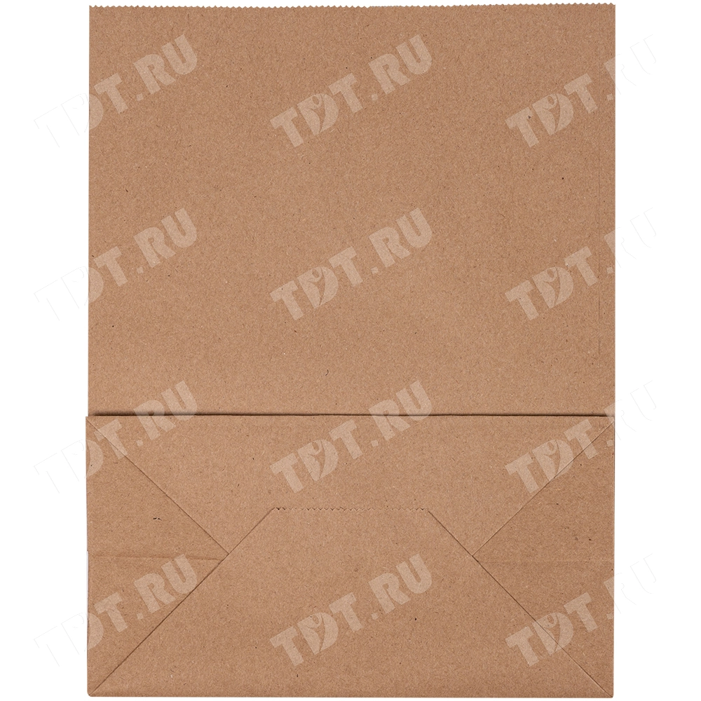 Крафт пакет без ручек, 70 г/м², 22*12*29 см