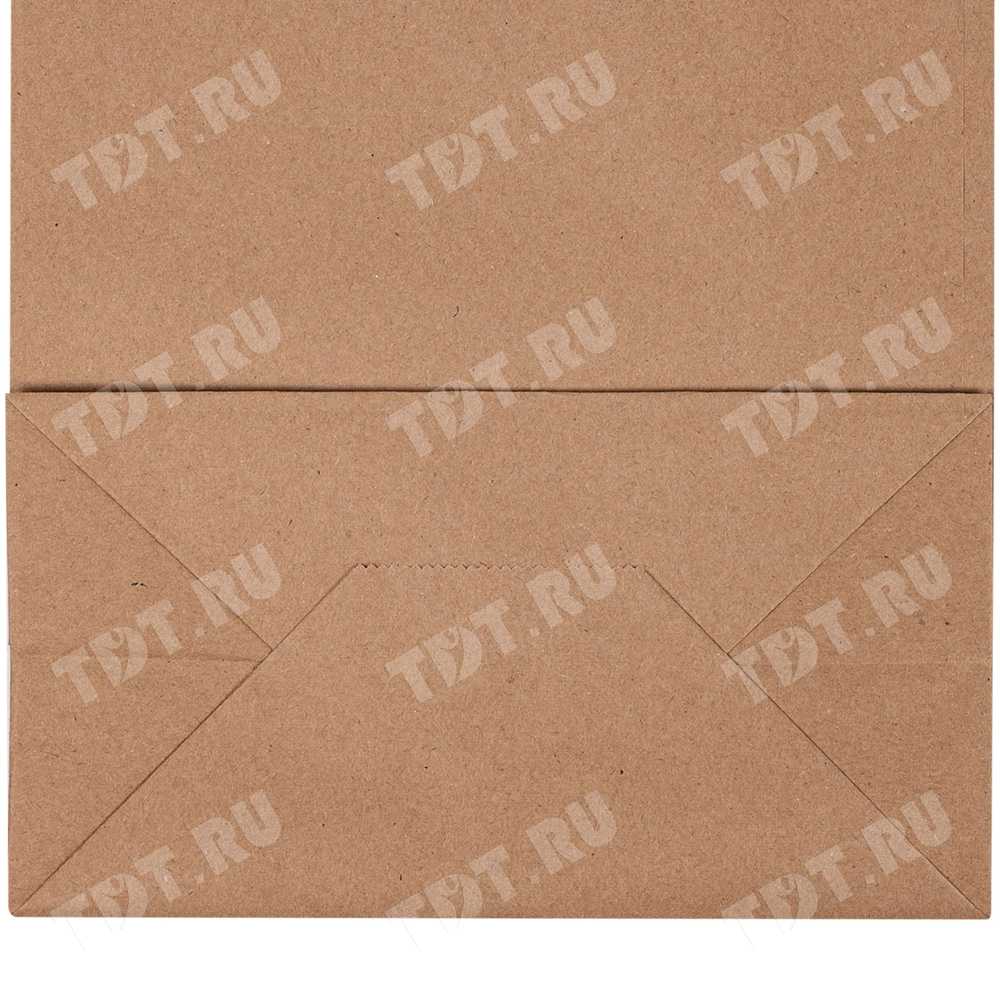 Крафт пакет без ручек, 70 г/м², 22*12*29 см