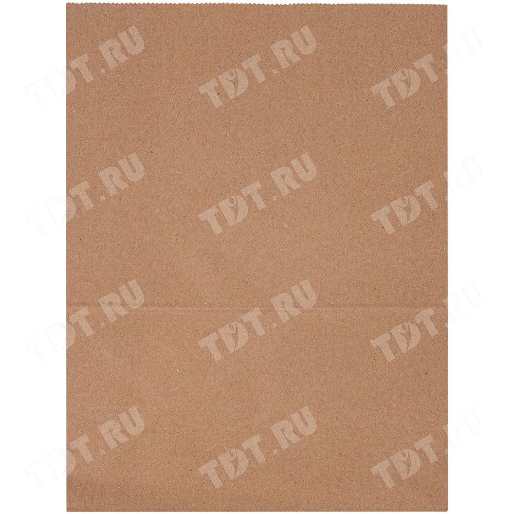 Крафт пакет без ручек, 70 г/м², 22*12*29 см