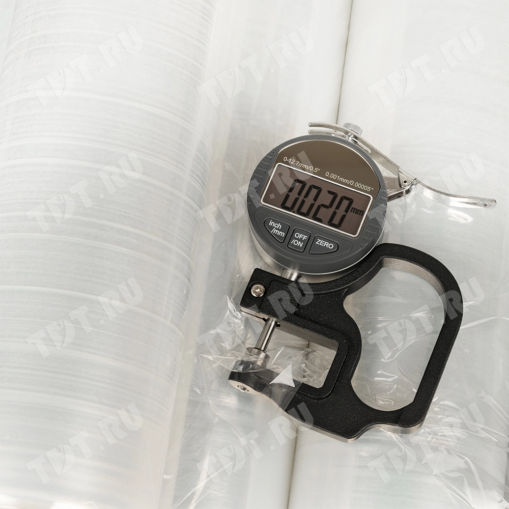 Стрейч пленка прозрачная в рулоне, 500 мм, 20 мкм, 2.2 кг, 1 сорт