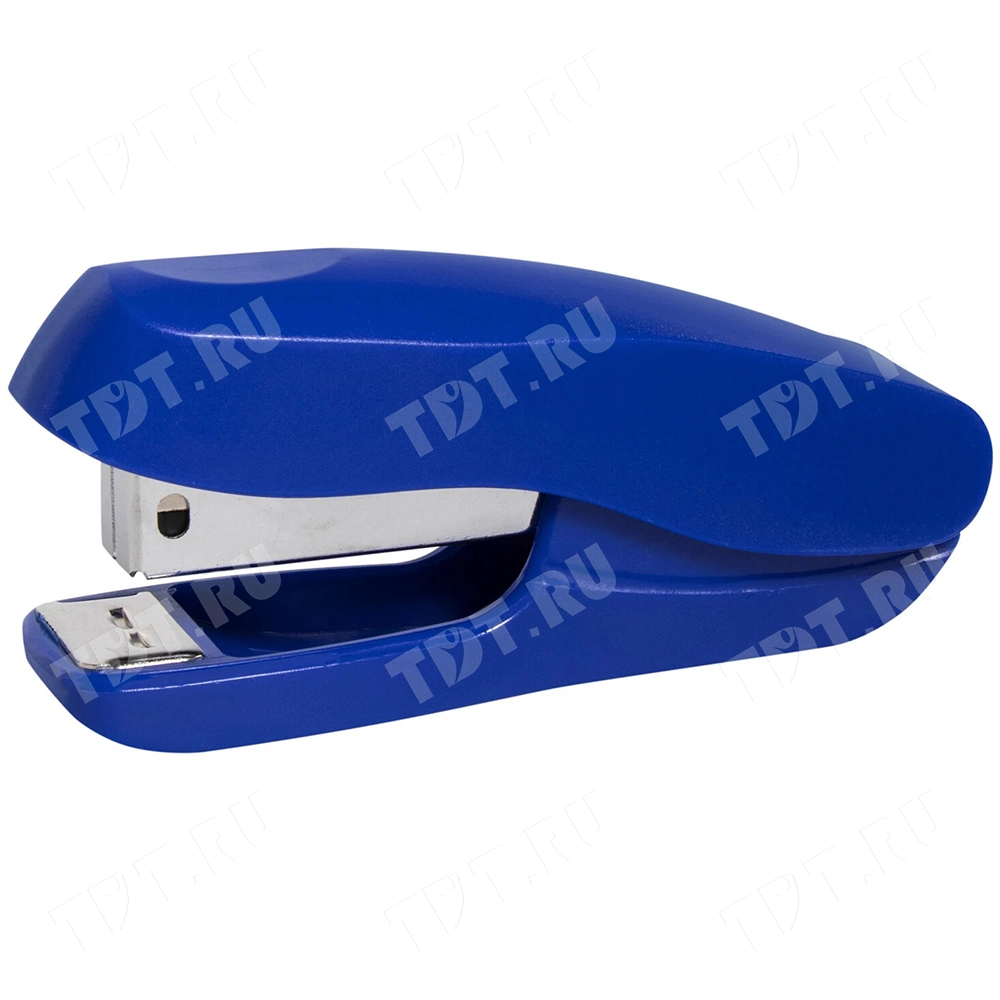 Степлер STAFF для скоб №24/6 и №26/6, пластик, синий, 20 листов