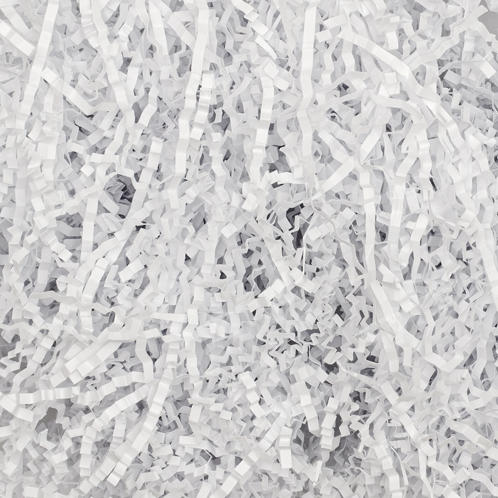 Бумажный наполнитель «Белый», простая бумага, 1 кг
