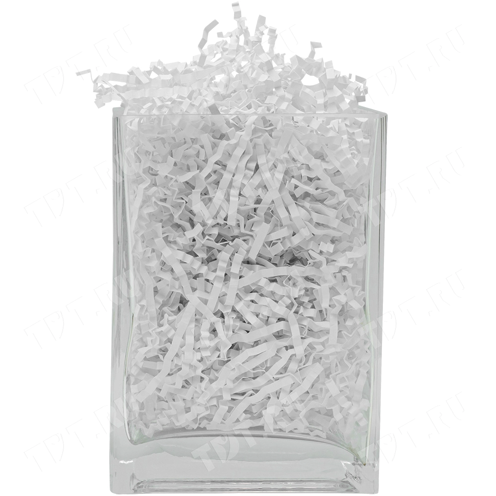 Бумажный наполнитель «Белый», простая бумага, 1 кг