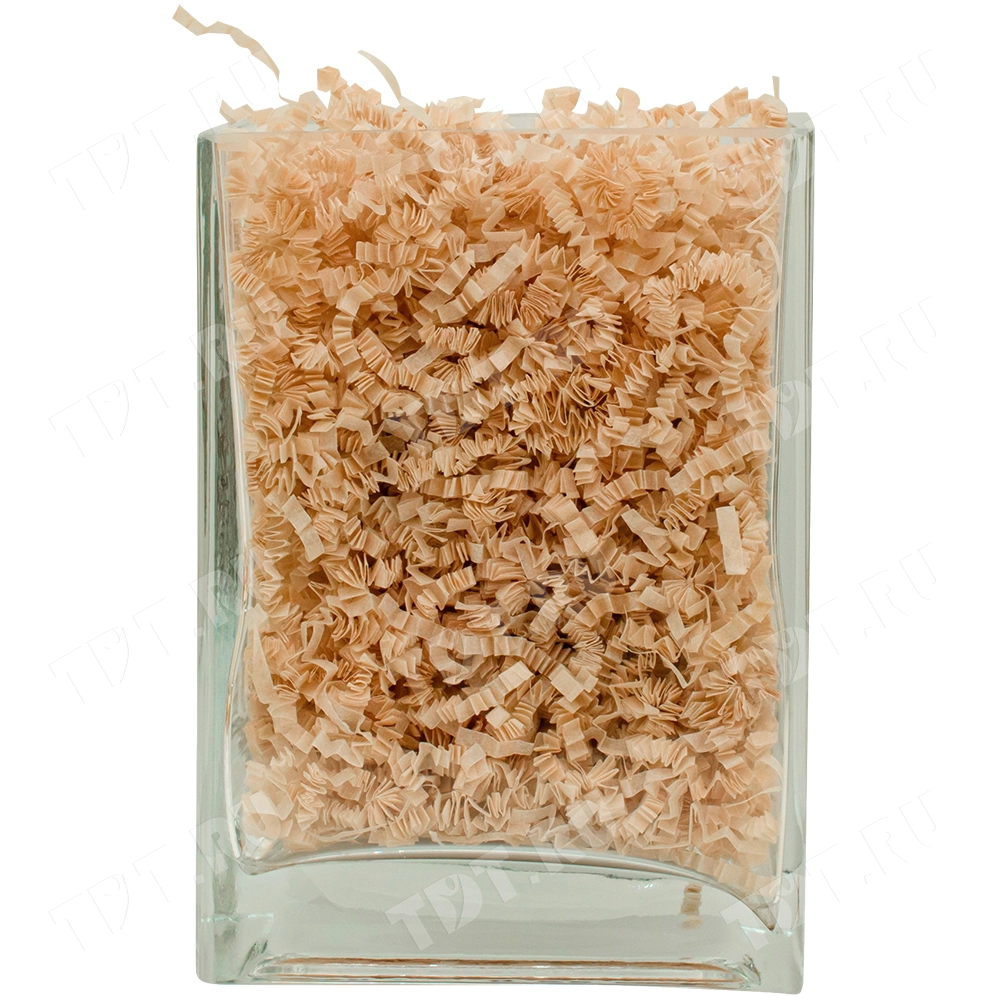 Бумажный наполнитель «Пергамент небеленый», простая бумага, 1 кг