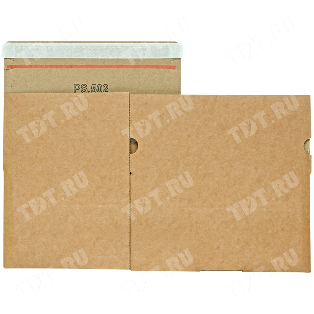 Почтовый короб PS.502 с клеевым клапаном, 213*153*109 мм, Т-23 В