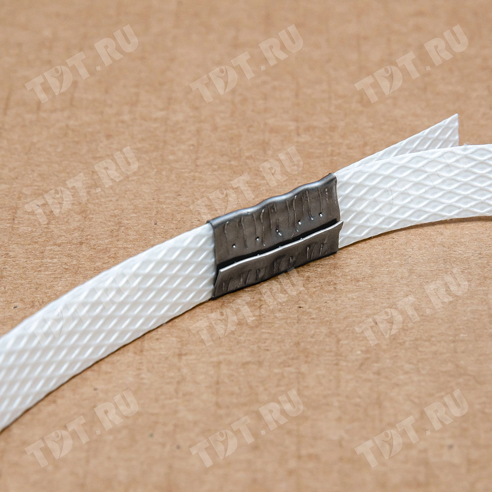 Скобы оцинкованные для ПП ленты, 19 мм, 1000 шт./уп.