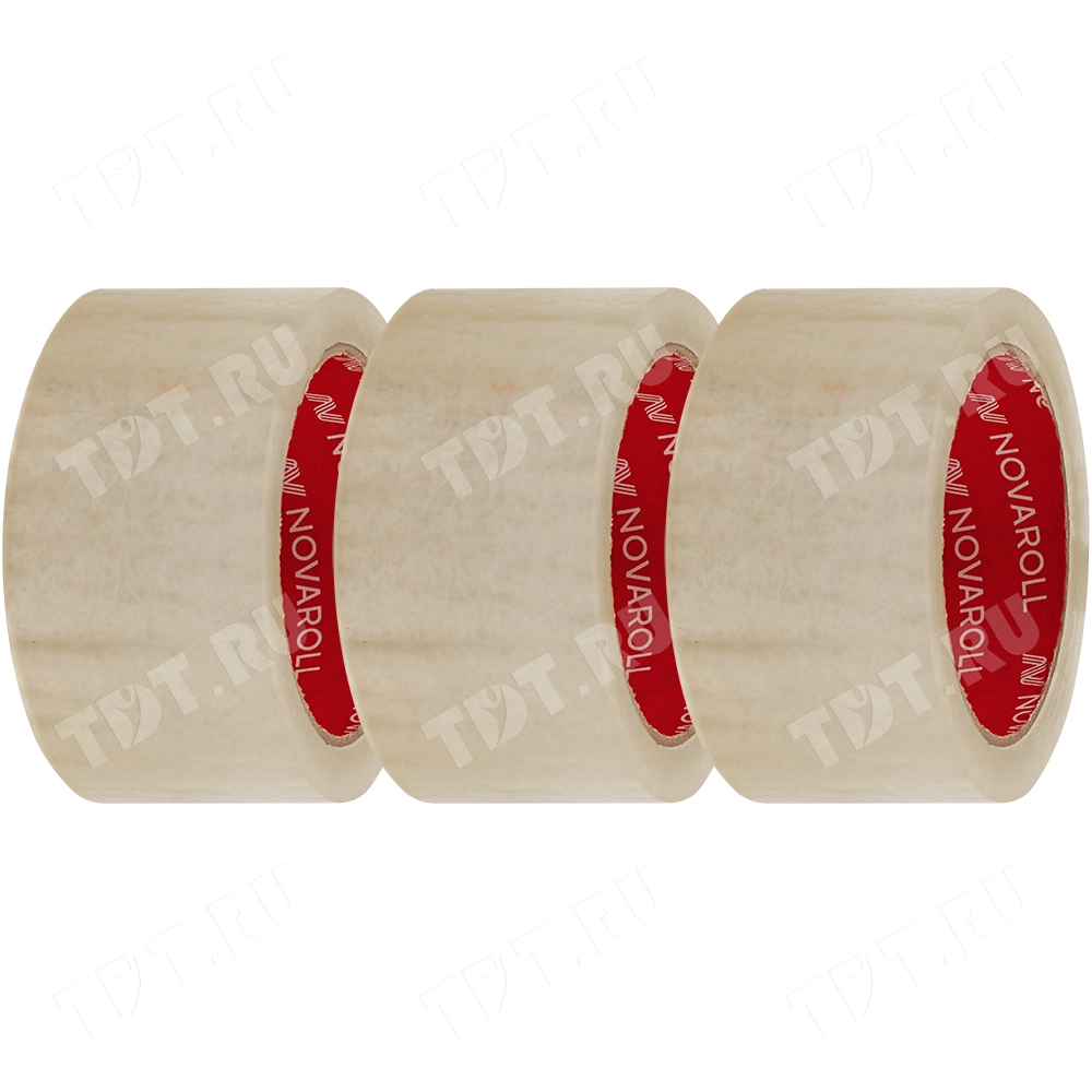 Клейкая лента прозрачная Nova Roll, 48мм*66м*45мкм