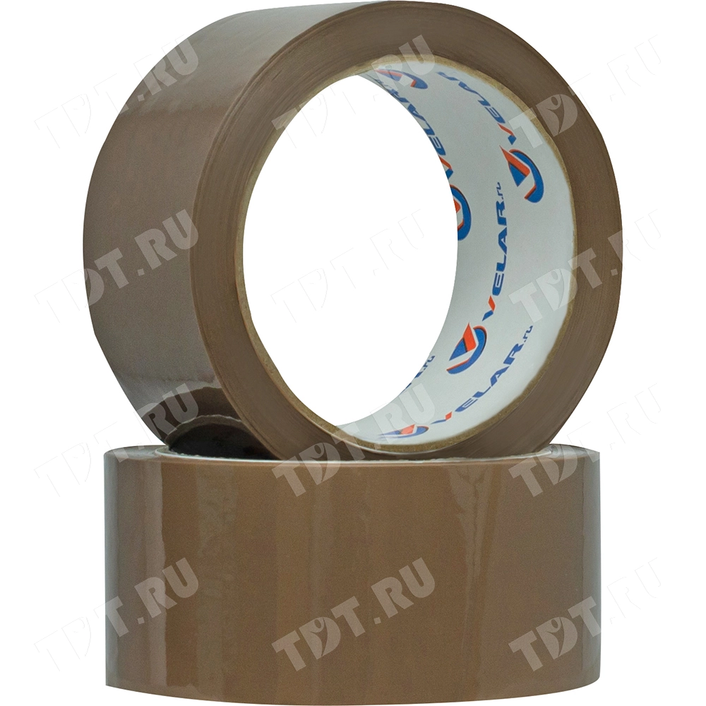Клейкая лента коричневая Velar, 48мм*66м*45мкм