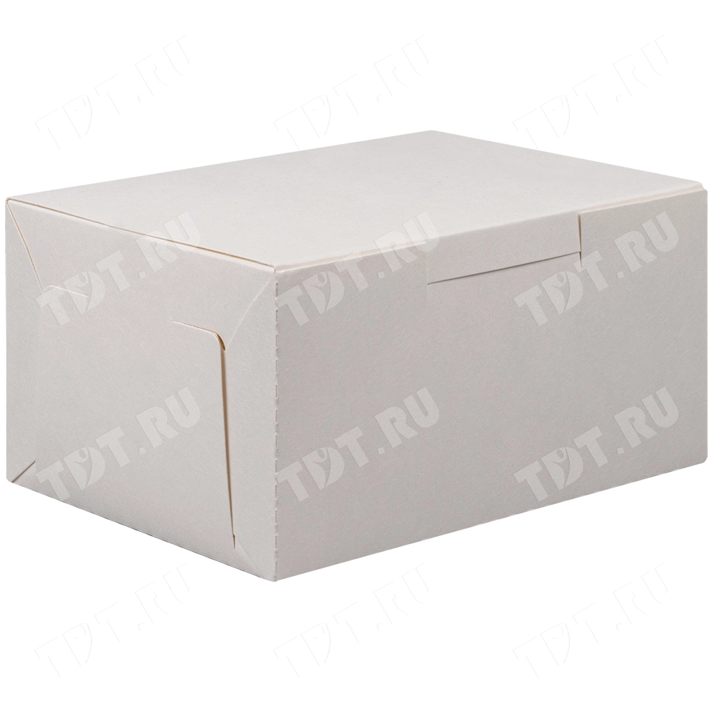 Коробка крафт кондитерская, беленая, 150*110*75 мм