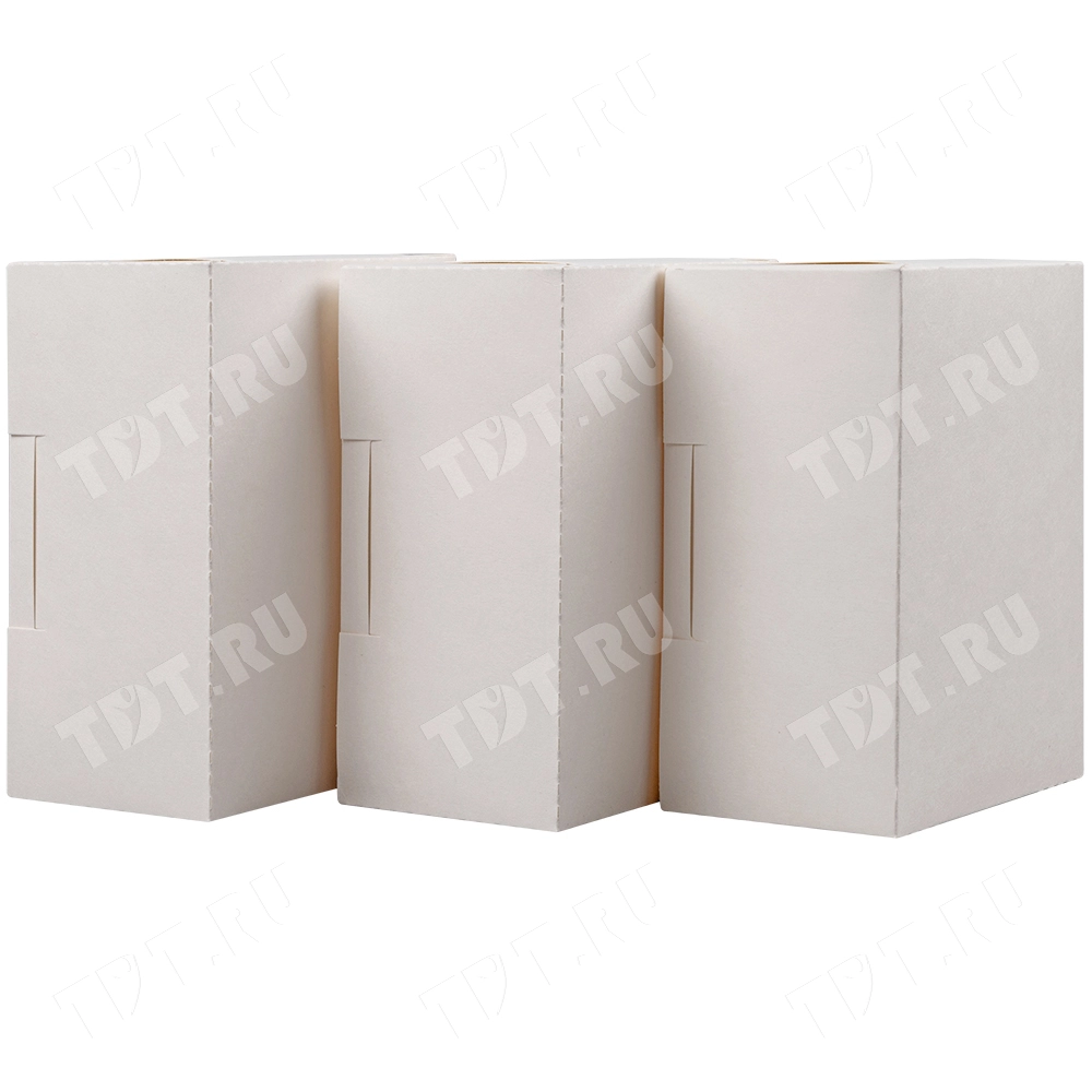 Коробка крафт кондитерская, беленая, 150*110*75 мм