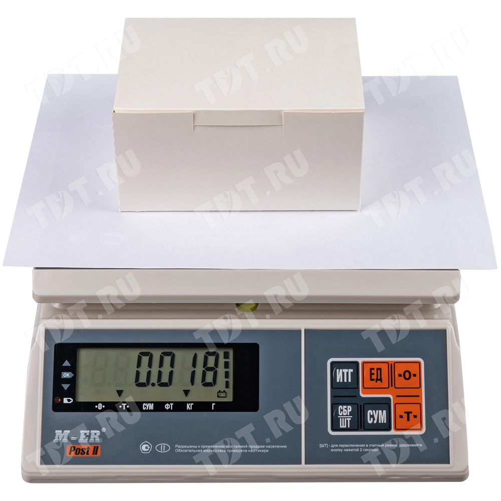 Коробка крафт кондитерская, беленая, 150*110*75 мм