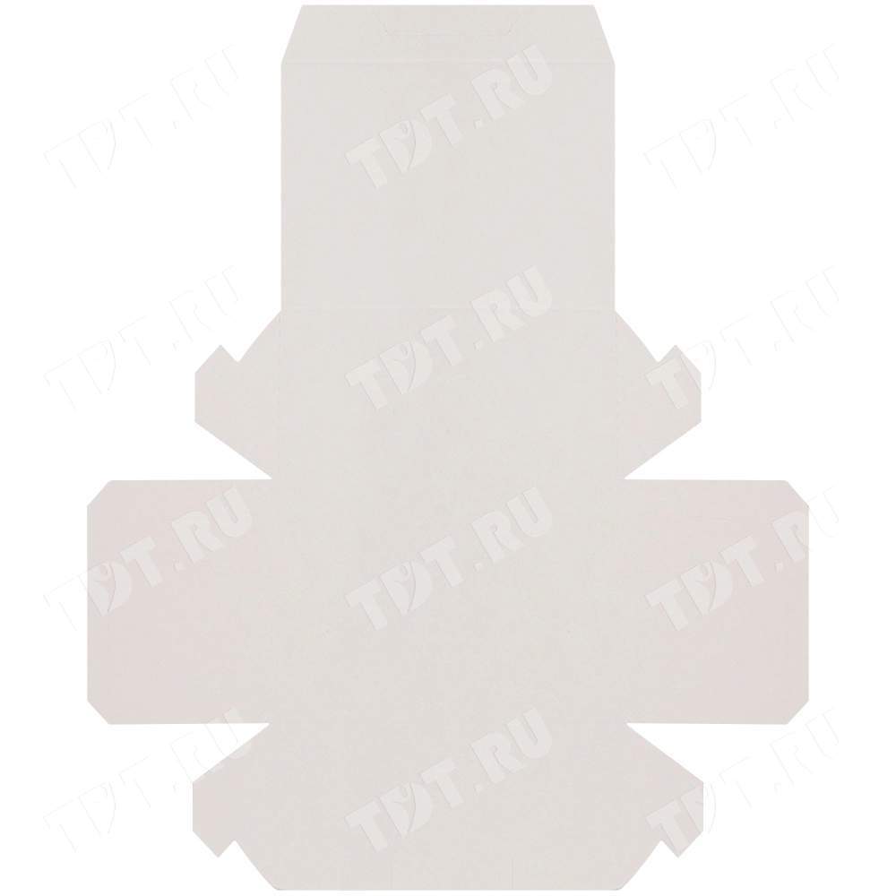 Коробка крафт кондитерская, беленая, 150*110*75 мм