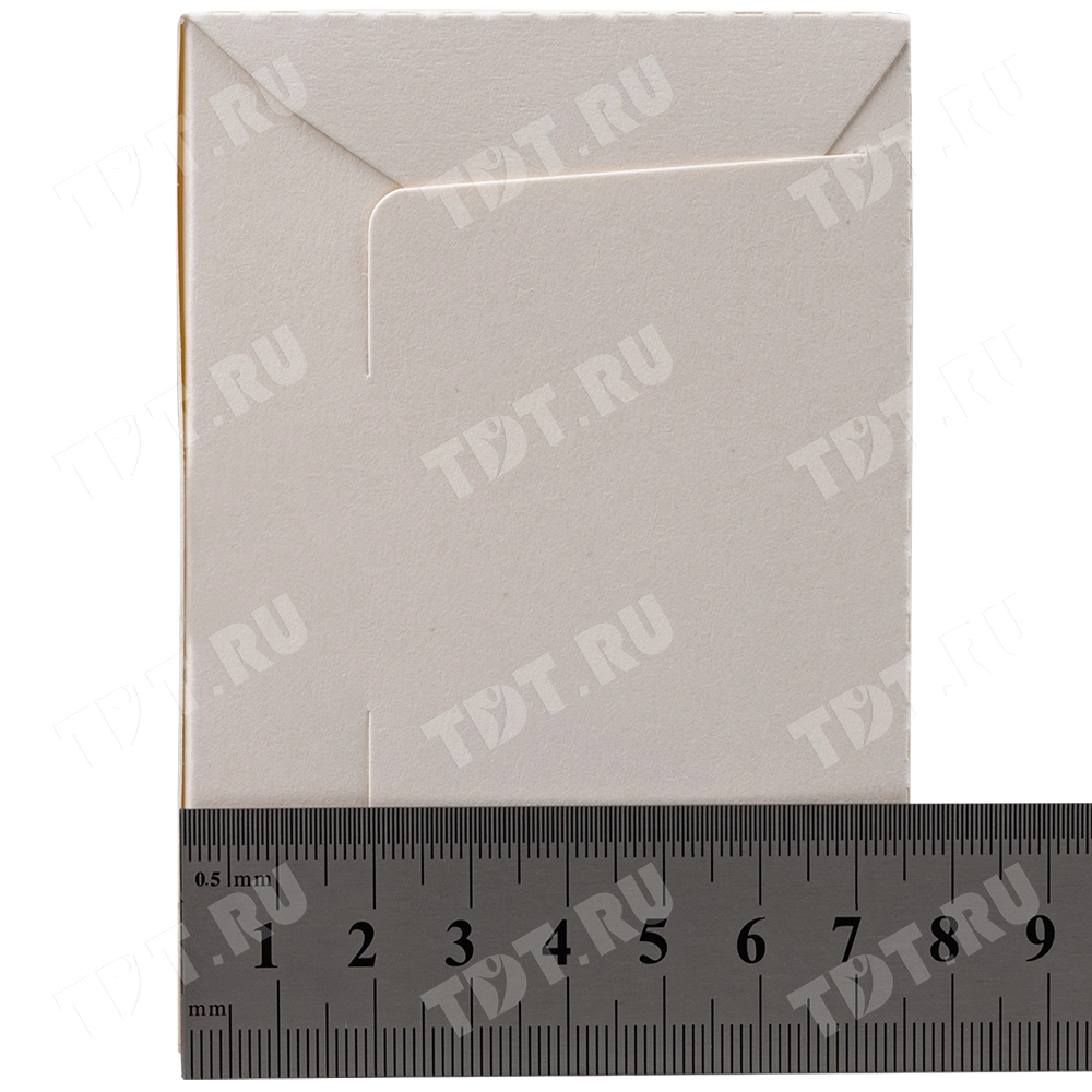 Коробка крафт кондитерская, беленая, 150*110*75 мм