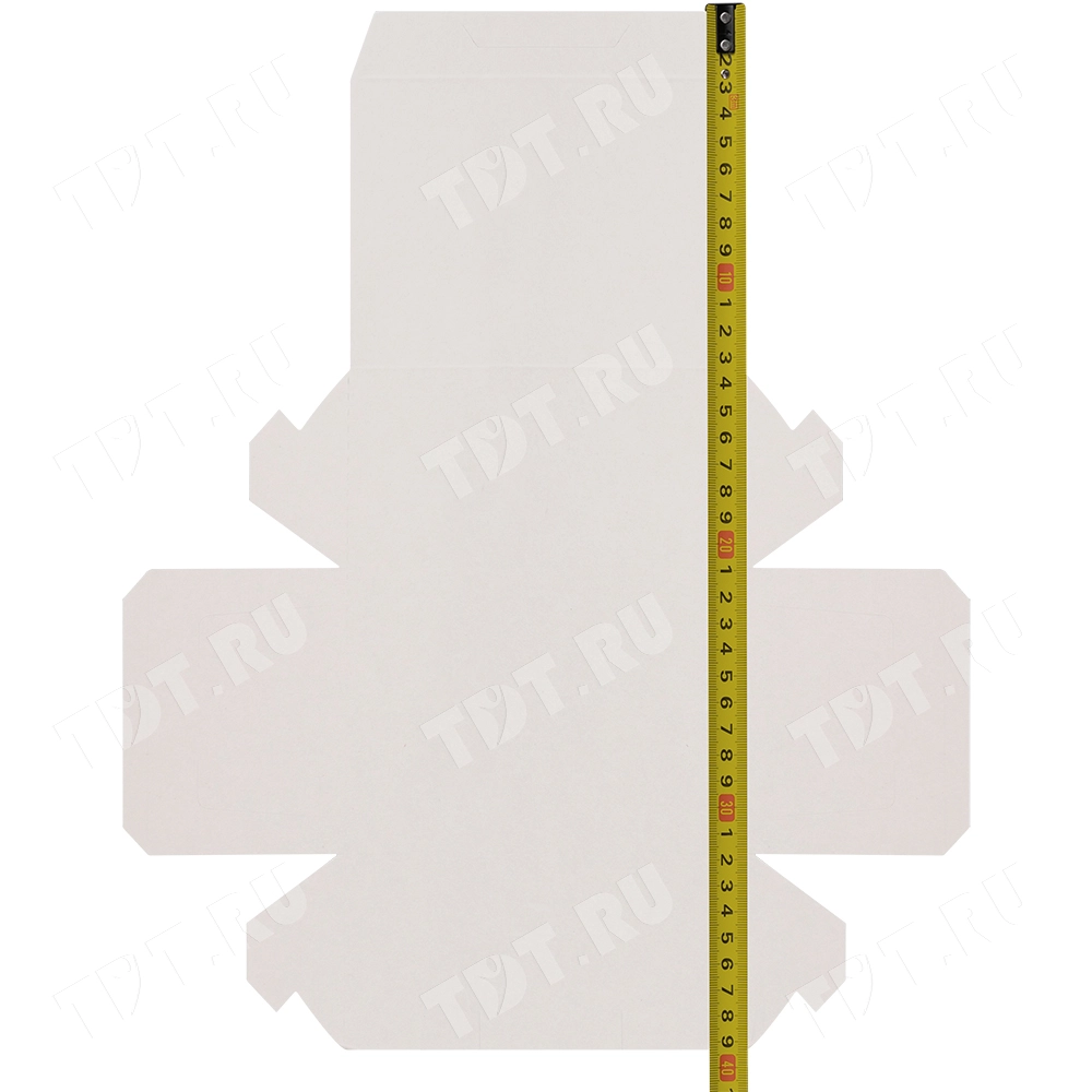 Коробка крафт кондитерская, беленая, 150*110*75 мм