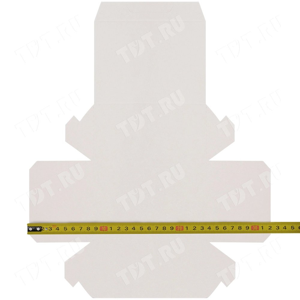 Коробка крафт кондитерская, беленая, 150*110*75 мм