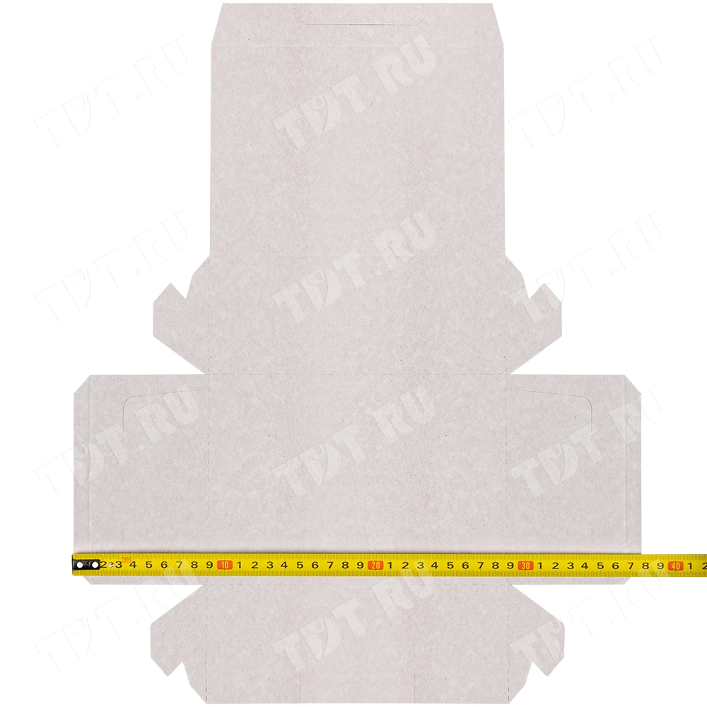 Коробка крафт кондитерская, беленая, 200*140*80 мм