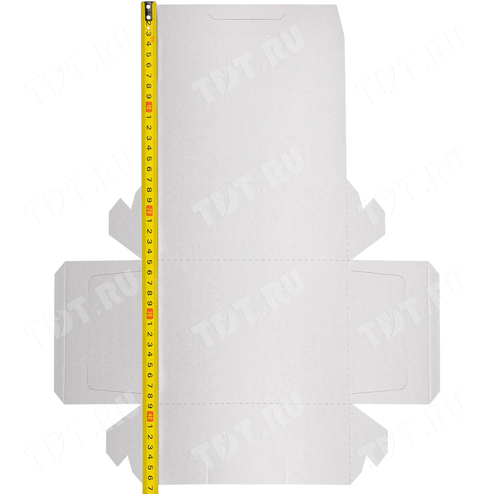 Коробка крафт кондитерская, беленая, 200*140*80 мм