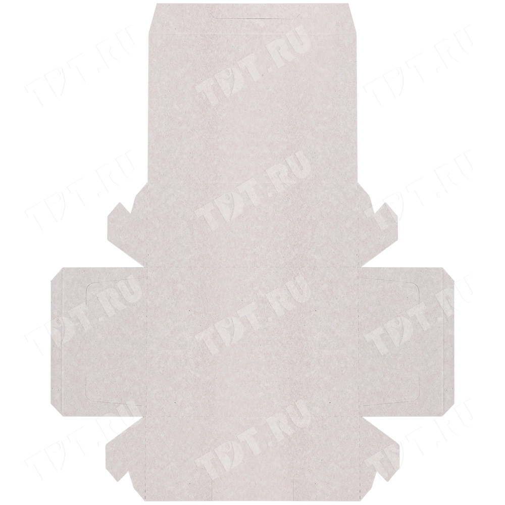 Коробка крафт кондитерская, беленая, 200*140*80 мм