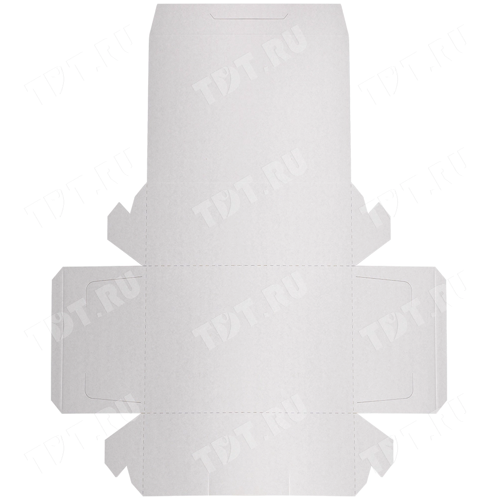 Коробка крафт кондитерская, беленая, 200*140*80 мм