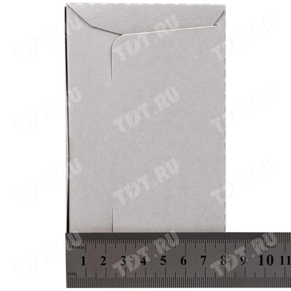 Коробка крафт кондитерская, беленая, 200*140*80 мм