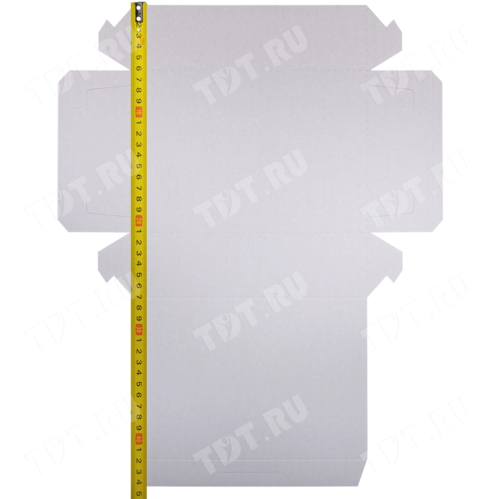 Коробка крафт кондитерская, беленая, 215*150*60 мм