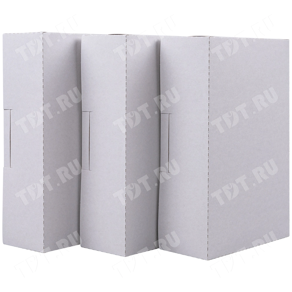 Коробка крафт кондитерская, беленая, 215*150*60 мм