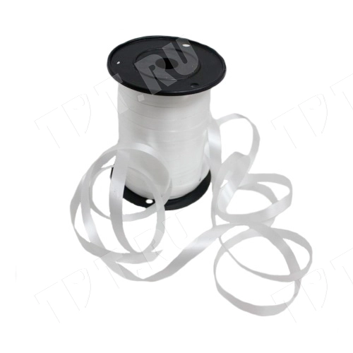 Простая лента, белая, 5мм*250м