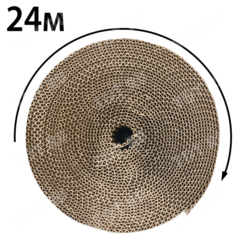 Гофрокартон рулонный Д-21, 24*1.05 м