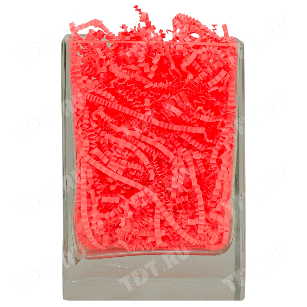 Бумажный наполнитель «Розовый неон», цветная бумага, 1 кг